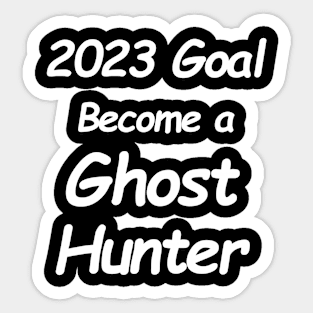 2023 Ghost Hunter Sticker